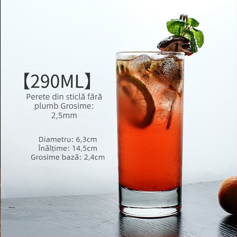 Pahar de cocktail Chu kewei, stil Nordic, din sticlă, imprimare logo