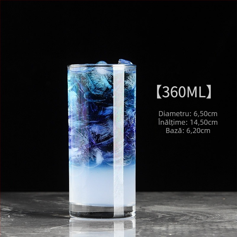 Pahar de cocktail Chu kewei, stil Nordic, din sticlă, imprimare logo