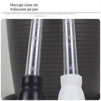 Spray din plastic pentru ghivece cu tavă de absorbție a apei și pompă de schimb a apei