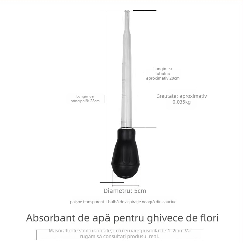 Spray din plastic pentru ghivece cu tavă de absorbție a apei și pompă de schimb a apei