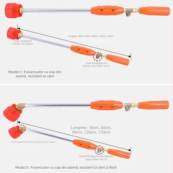 Spray electric pentru pomi fructiferi din oțel inoxidabil pentru grădinărit la domiciliu