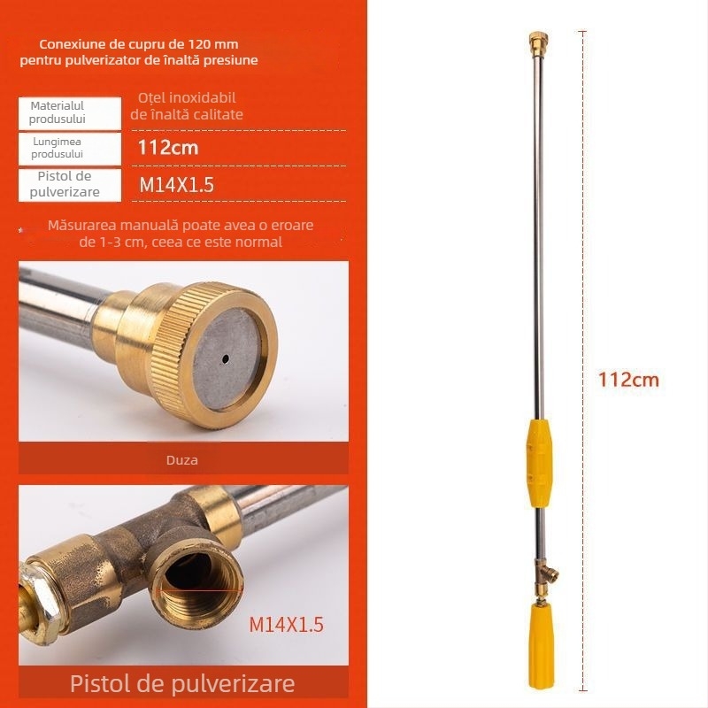 Spray electric pentru pomi fructiferi din oțel inoxidabil pentru grădinărit la domiciliu