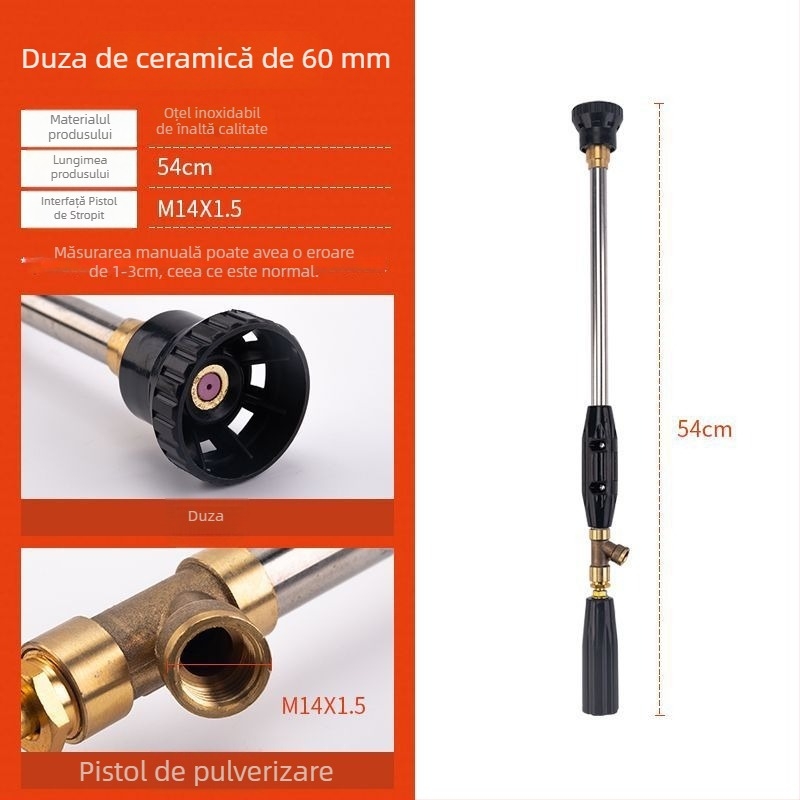 Spray electric pentru pomi fructiferi din oțel inoxidabil pentru grădinărit la domiciliu