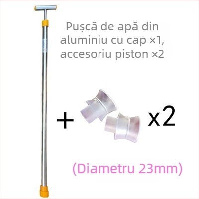 Spray de grădină manual, cu tijă telescopică lungă, din oțel inoxidabil
