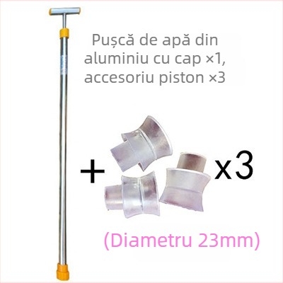 Spray de grădină manual, cu tijă telescopică lungă, din oțel inoxidabil