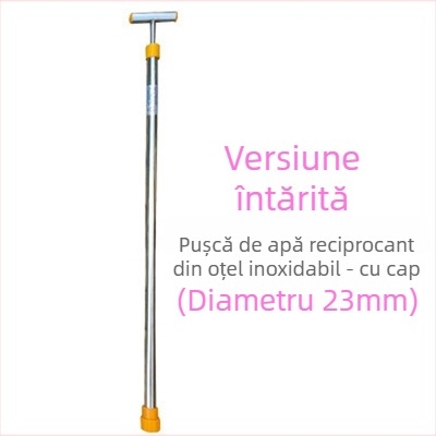 Spray de grădină manual, cu tijă telescopică lungă, din oțel inoxidabil