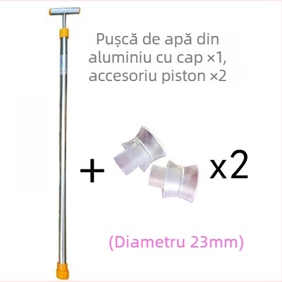 Spray de grădină manual, cu tijă telescopică lungă, din oțel inoxidabil