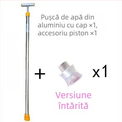 Spray de grădină manual, cu tijă telescopică lungă, din oțel inoxidabil