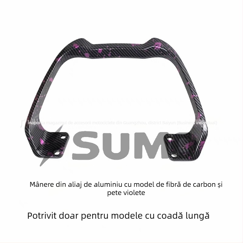 Spate/ suport braț pentru motocicletă electrică — aliaj de aluminiu, compatibil cu Polar AE4I model lung coadă, instalare non-distructivă