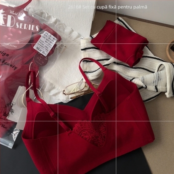 Top de sutien/tub, din bumbac periat, material principal: bumbac, cupă fixă, cupă cu formă medie