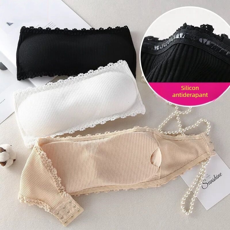 Top tubular pentru bust, fără bretele, reglabil, din nylon respirabil (80-90% nylon), strângere pentru un spate frumos