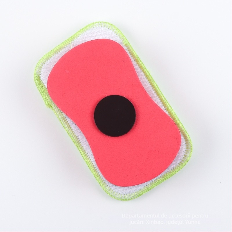 Radieră magnetică pentru tablă albă cu spate EVA, suprafață din flanel, compatibilă cu cretă dizolvabilă în apă, detașabilă și lavabilă