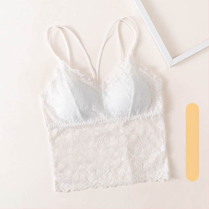 Top tubular cu susținere a bustului, spate dantelat, material nylon, 80% nylon, cupe pline, bretele reglabile