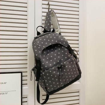 Rucsac școlar pentru femei, material Oxford, respirabil, impermeabil, rezistent la uzură, antișoc, bretele curbate, model stele, căptușeală poliesterică (Iarna 2025)