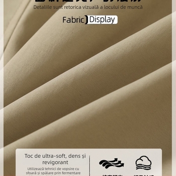 Palton trench mediu pentru femei de talie mică, croială lejeră, stil britanic, guler polo, mâneci prințese, primăvara 2025