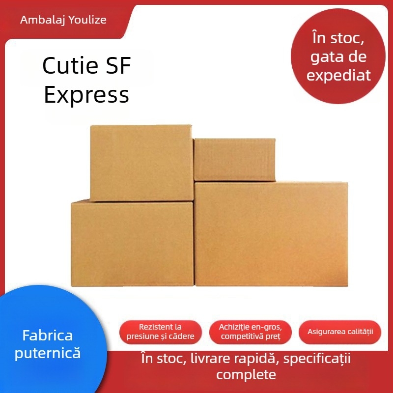 Carton pliant din carton ondulat (grosime 2,6–6 mm; 130–250 g/m²; tăiere prin ștanțare; pentru ambalare expresă și bijuterii)