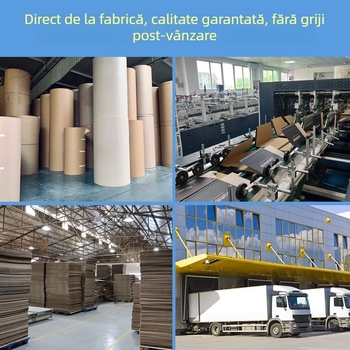 Cutie plată din carton ondulat, grosime 3–6 mm; rezistentă la presiune și cădere; potrivită pentru ambalare expresă și ambalare bijuterii; imprimare logo acceptată; design gratuit și mostre; personalizabil