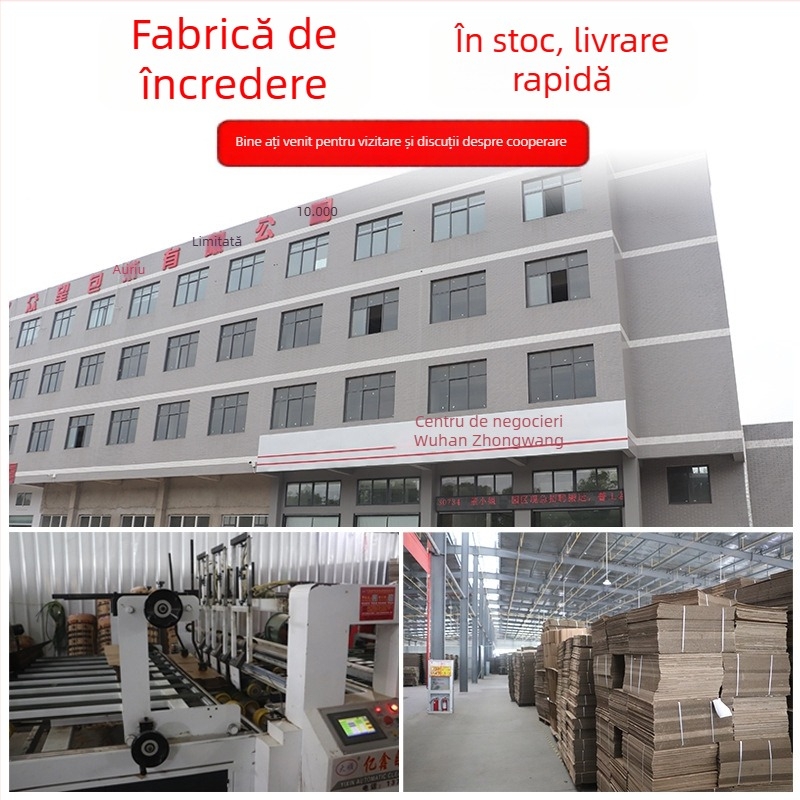 Cutie din carton ondulat personalizată, imprimare la comandă, de la trei la cinci straturi, grosime 5, foarte rigidă