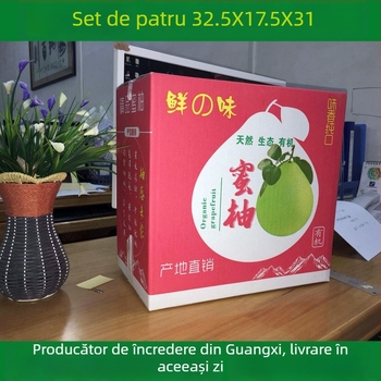 Cutie din carton ondulat, tip avion, grosime 3.5 mm, duritate A9A, producție complet automatizată