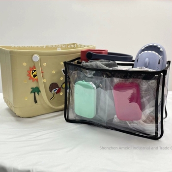 Geantă de depozitare din PVC cu compartiment interior – accesoriu pentru agățare geantă (primăvara 2024)