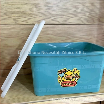 Cutie de depozitare din plastic pentru dormitor, capacitate peste 1000 L, multifuncțională, ușor de transportat cu mâna