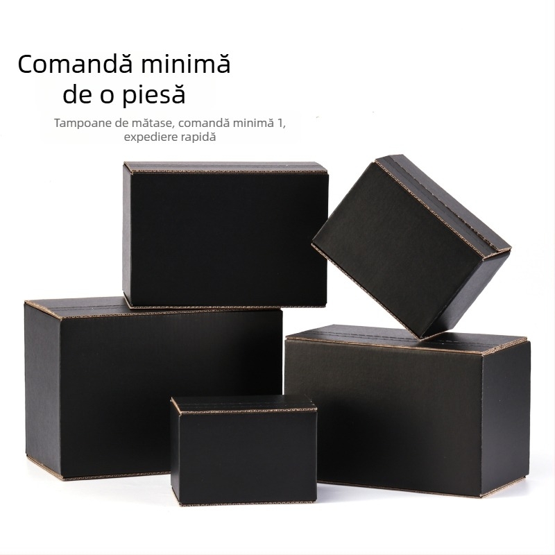 Cutie carton cu fermoar, din kraft de înaltă rezistență, 2,16 mm grosime, super tare, UV bronzare