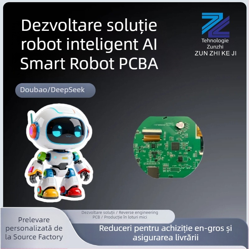 Placă PCBA de dezvoltare pentru robot AI cu recunoaștere vocală inteligentă, model JKL55, electronică digitală, rată a defectelor 1‰
