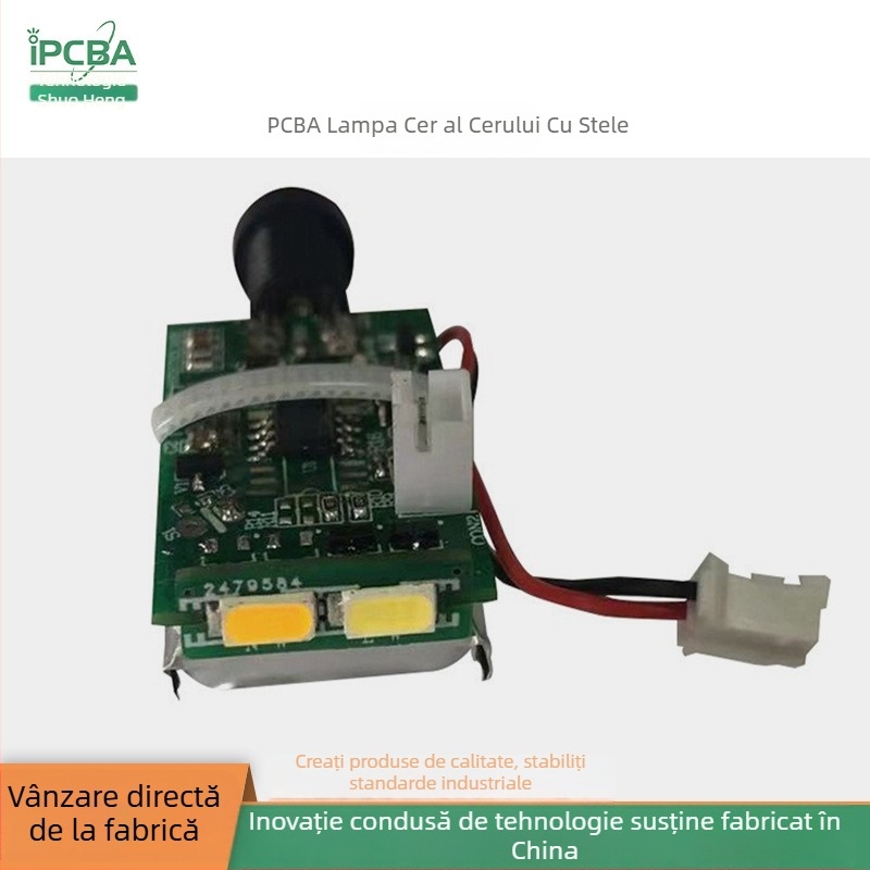 Lumină LED de proiecție a cerului înstelat iPCBA placă PCBA SH-7706, capacitate 8,0 milioane de puncte