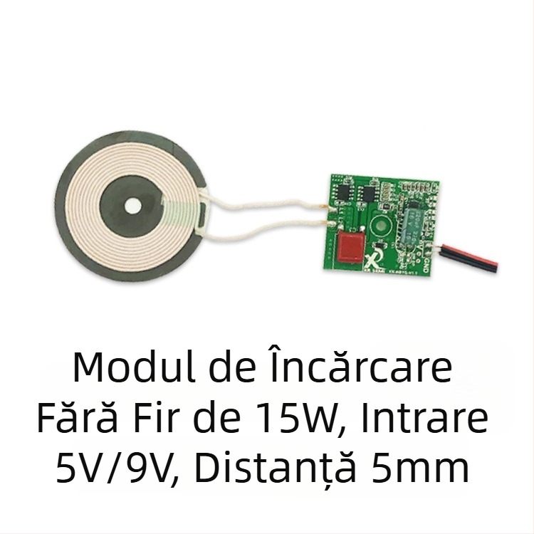 Xuanrongxin Qi/EPP-15W Modul de încărcare wireless cu PCB și bobină, încărcare rapidă 15W