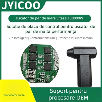 Dezvoltare soluție pentru placă de control a uscătorului de păr turbo, motor fără perii de înaltă viteză, PCBA și montaj SMT
