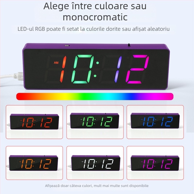 Kit DIY ceas digital cu voce, placă de dezvoltare 51 MCU și afișaj LED