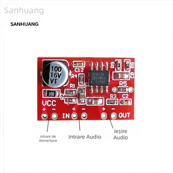 Iron Saint AD828 placă de preamplificator – modul de amplificare audio pentru microfon dinamic, stereo, modificări audio DIY, Smart Home, lot 22+