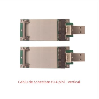 Aisu placă de dezvoltare Mini PCIe către USB 4G cu slot pentru SIM/UIM