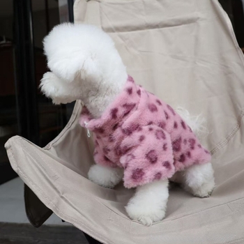 Palton din bumbac pentru animale de companie — cald pentru toamnă-iarnă, stil japonez-coreean, Paiigry, material anti-păr de iepure