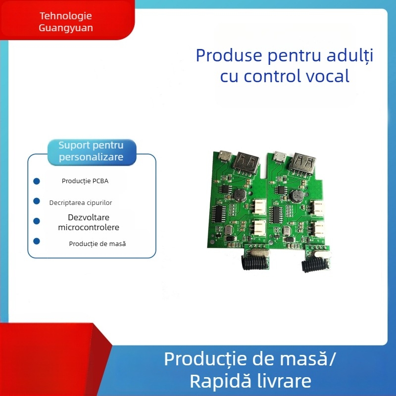 Asamblare PCB pentru jucării sexuale cu control AI de la distanță, producție plăcilă de circuite, capacitate 10000
