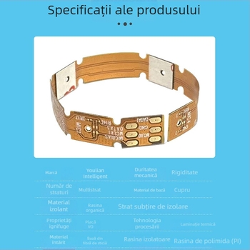 Inel Inteligent: placă flexibilă FPCBA pentru purtabile – placă de control principal Youlian Standard