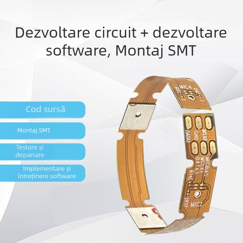 Inel Inteligent: placă flexibilă FPCBA pentru purtabile – placă de control principal Youlian Standard