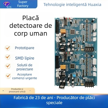 PCB pentru butonul telecomenzii cu Bluetooth și Wi‑Fi, simplă, dublă sau cu mai multe straturi