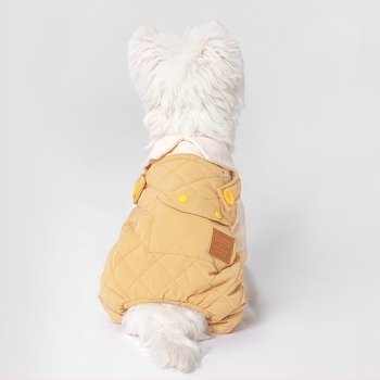 Hoopet Salopetă pentru animale de companie, pisici și cățeluși, toamnă-iarna, călduros casual din poliester