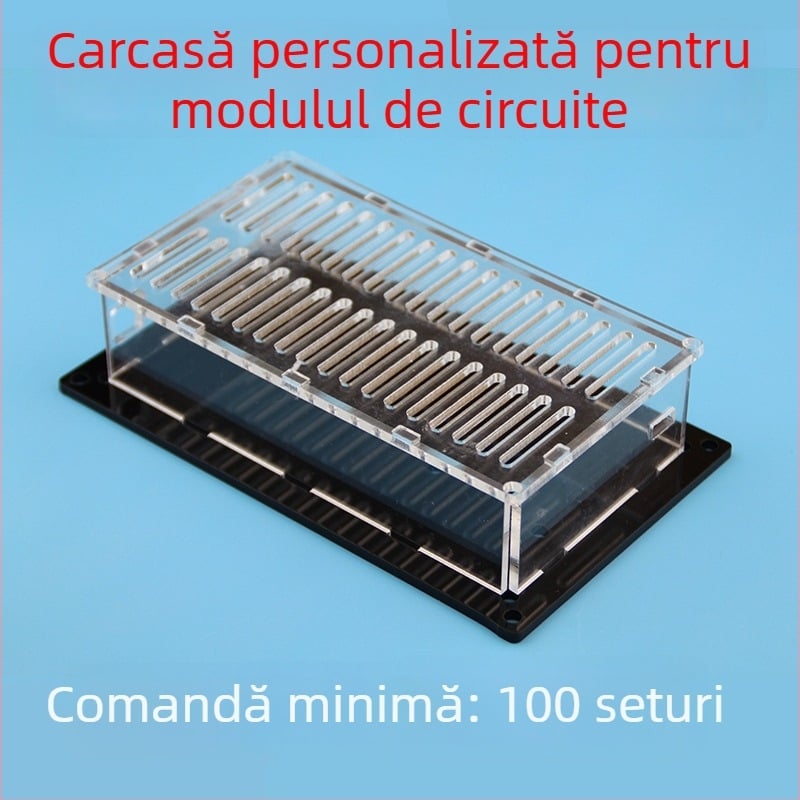 Carcasă acrilică pentru placă de circuit pentru plăci de dezvoltare — protecție a modulelor, Core storm, scop: dispozitive digitale de consum, mărci private licențiate: Da
