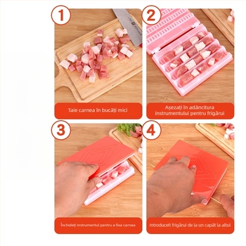 Set de bețișoare pentru grătar — String Duoduo, PP, 120 buc., reutilizabil, 4 rânduri pentru înșirare rapidă, Stil chinezesc nou