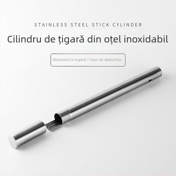 Tub din oțel inoxidabil nemagnetic pentru grătar în aer liber, cu cutie de depozitare, pachet 200 buc.