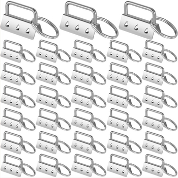 Clips metalic de coadă cu inel pentru chei — Set accesorii prindere pentru genți, curele și bretele (Brand: Clean and Safe)