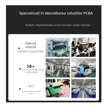 Lampă de birou LED cu placă de control PCBA, senzor tactil și control vocal – dezvoltare PCB personalizată și prelucrare