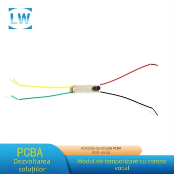 Modul de temporizare cu control vocal, ventilator cu senzor vocal și model de mașină (Marcă: Lw, Capacitate: 100000)