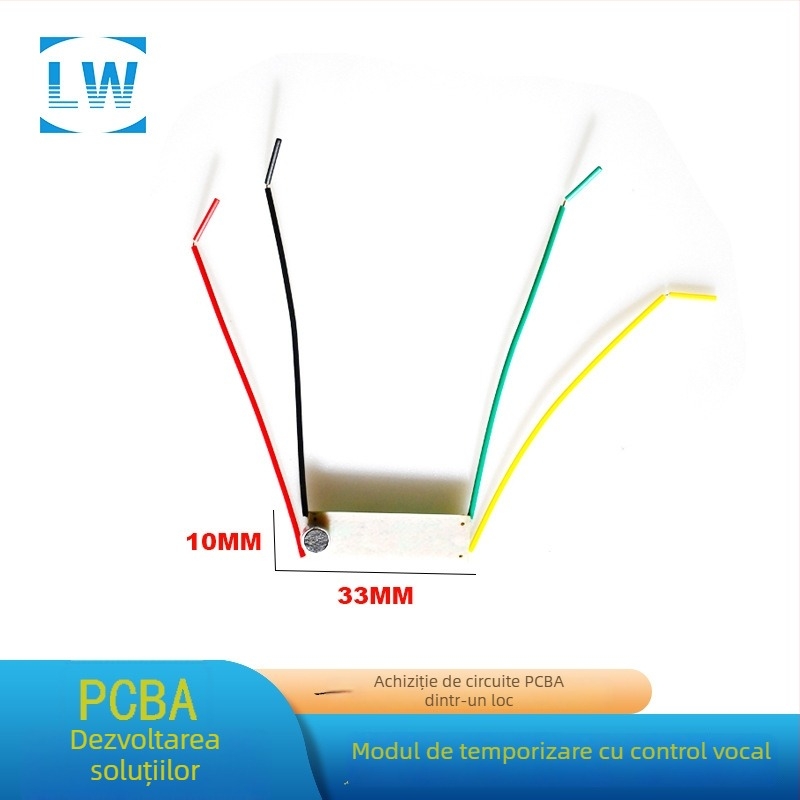 Modul de temporizare cu control vocal, ventilator cu senzor vocal și model de mașină (Marcă: Lw, Capacitate: 100000)