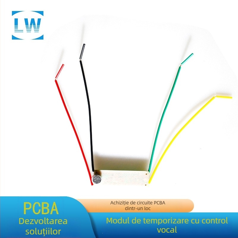 Modul de temporizare cu control vocal, ventilator cu senzor vocal și model de mașină (Marcă: Lw, Capacitate: 100000)