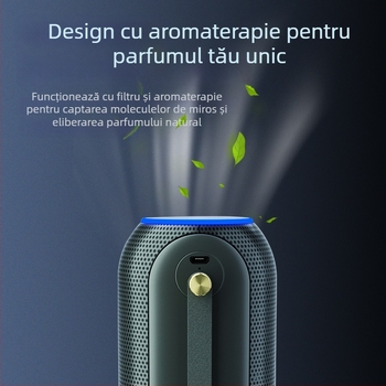 Purificator de aer auto KT.9128 – elimină mirosuri și formaldehidă, 5W, alimentare 5V, 5 milioane de ioni negativ, potrivit pentru toate mașinile