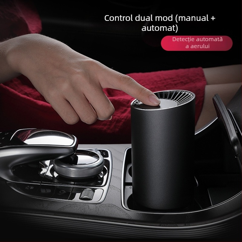 Purificator de aer pentru mașină KQ-08 — ABS, 3/5W, Utilizare generală, Personalizabil