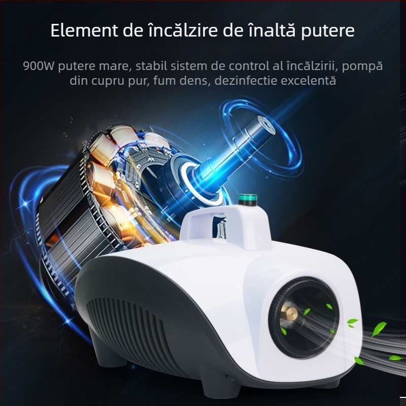 Purificator de aer pentru interiorul mașinii cu dezinfectare prin atomizare (Model Smart, 900 W, 220 V, potrivit pentru toate modelele de mașini)